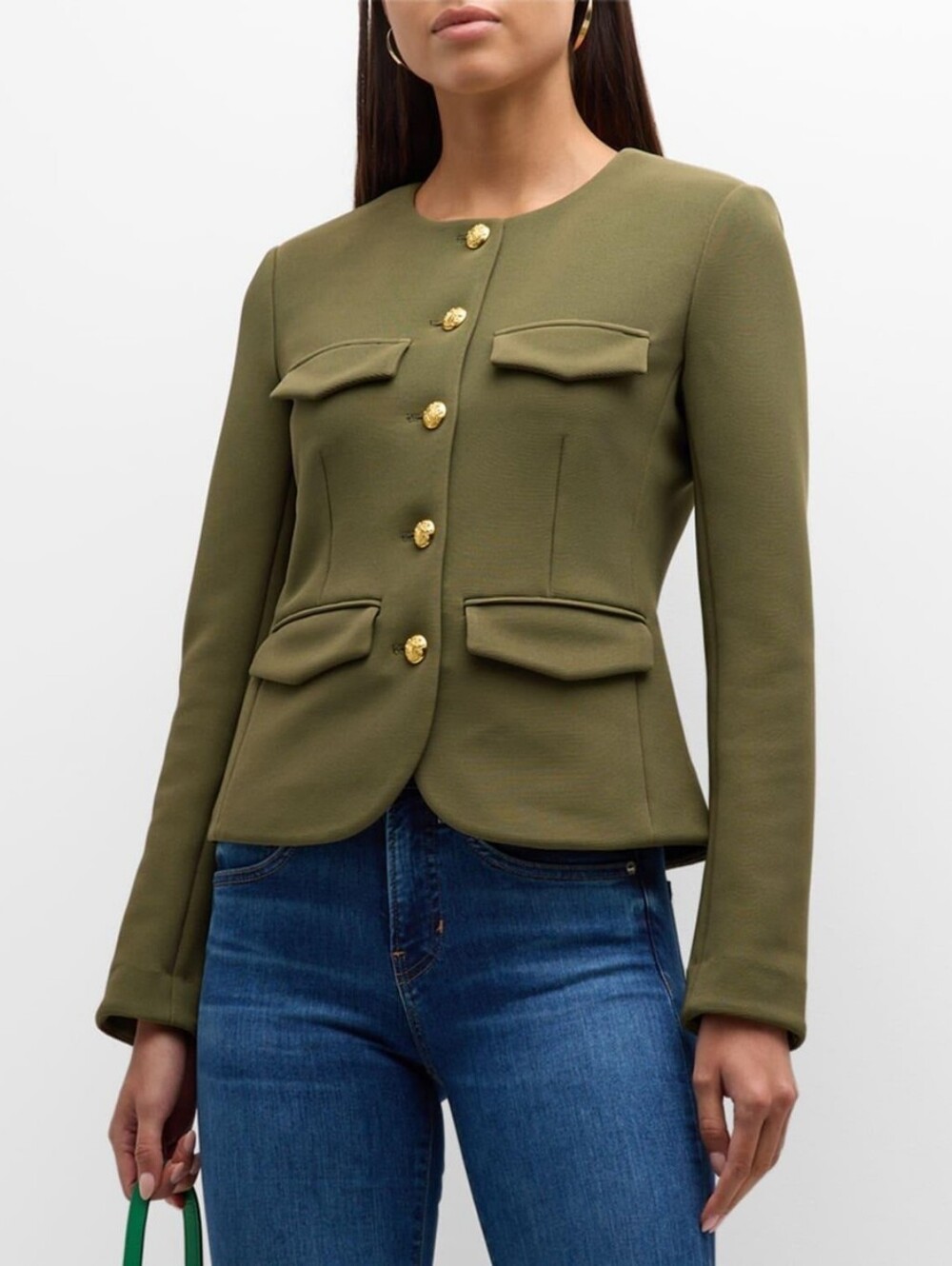 Veronica Beard Kensington Tailored Knit Jacket Size Medium